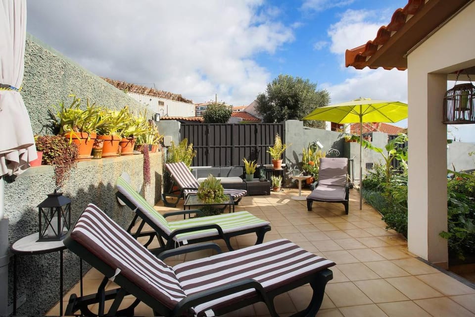 Patio, Balcony/Terrace, Garden view, sunbed