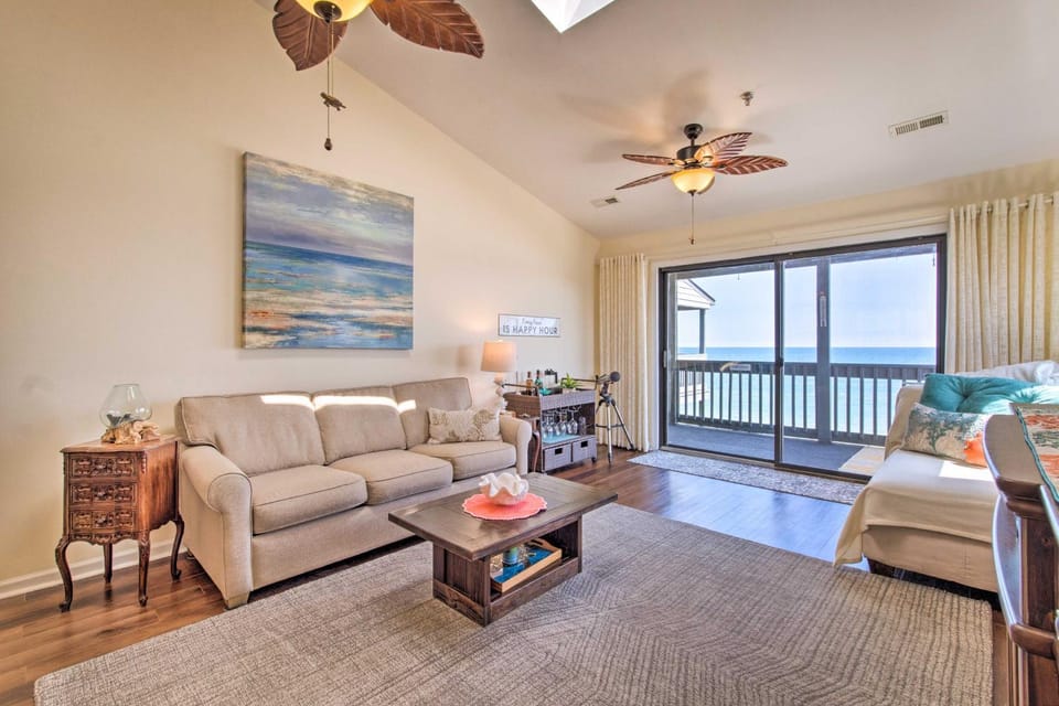 N Topsail Beach Condo: Panoramic Ocean Views! House in North Topsail Beach