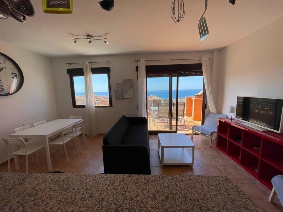 3-bed sea view Penthouse, Isla Plana, Mojon Hills Apartment in Bajo Guadalentín
