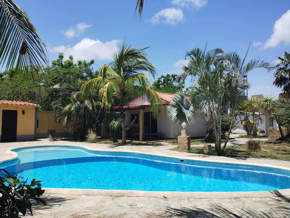 Property building, Pool view