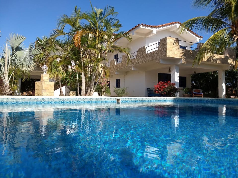 Property building, Pool view, Swimming pool