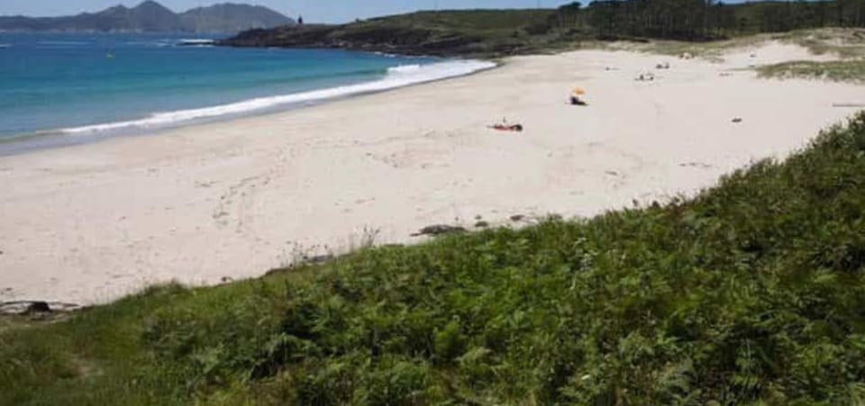 Natural landscape, Beach, Mountain view