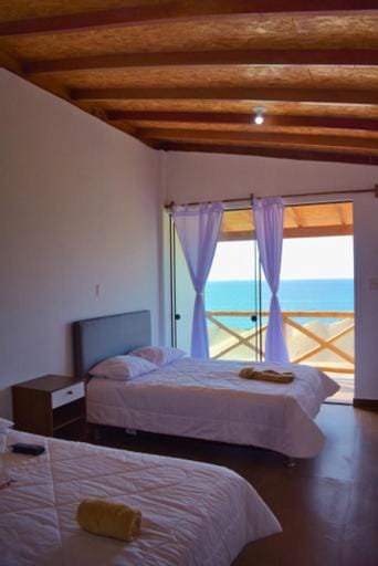Bedroom, Sea view