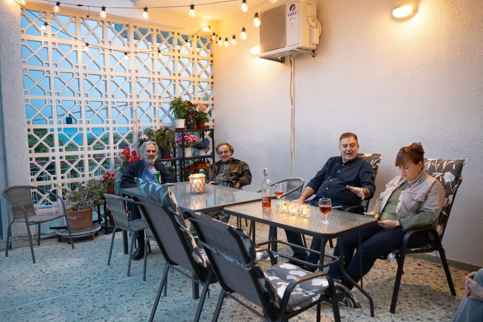 People, Seating area, Dining area, group of guests