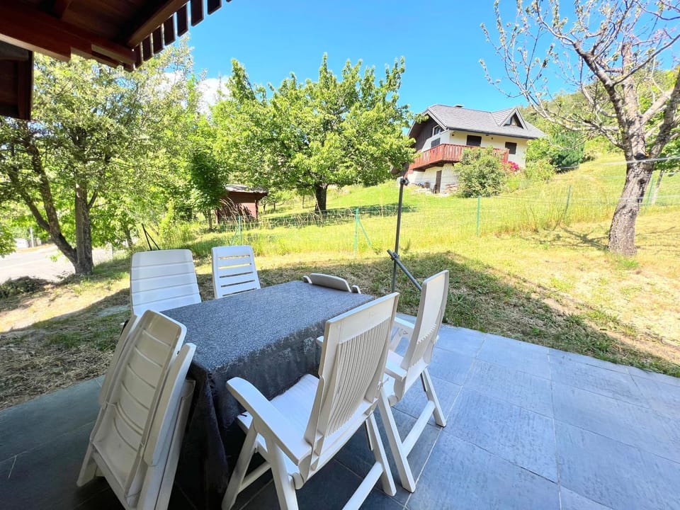 Property building, Patio
