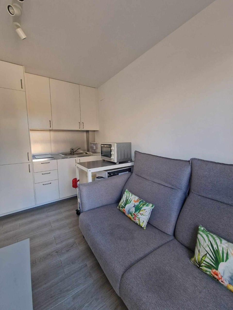 Kitchen or kitchenette, Living room