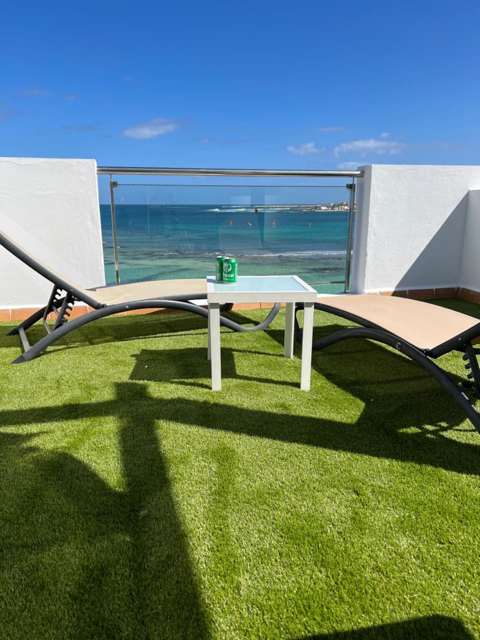 Natural landscape, Beach, Sea view, sunbed