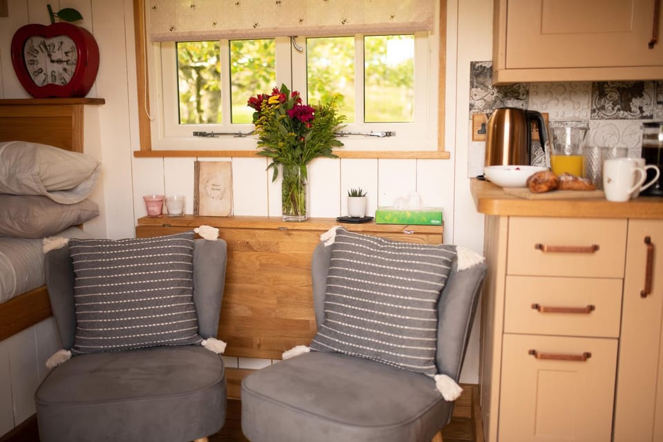 Harrys Hideout - Shepherd's Huts at Harrys Cottages House in Wales