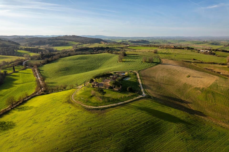 Natural landscape, Bird's eye view, Mountain view