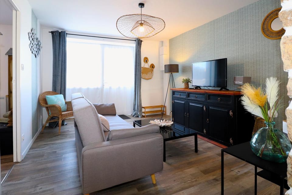 Gîte KERBOURC'H charmant et confortable, mer et plages à 3km, Ploudalmézeau Apartment in Ploudalmézeau