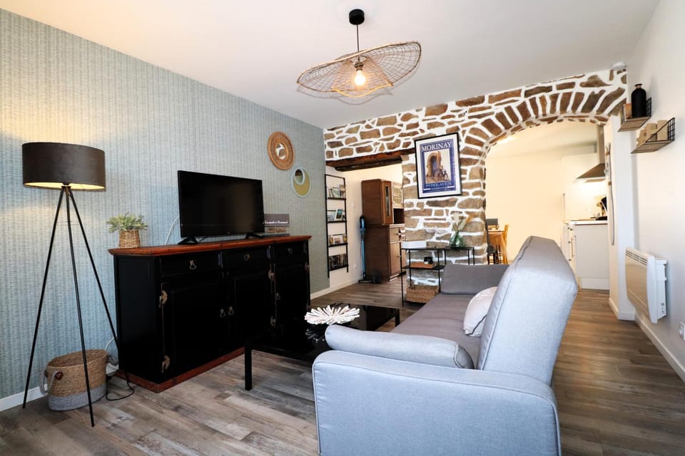 Gîte KERBOURC'H charmant et confortable, mer et plages à 3km, Ploudalmézeau Apartment in Ploudalmézeau