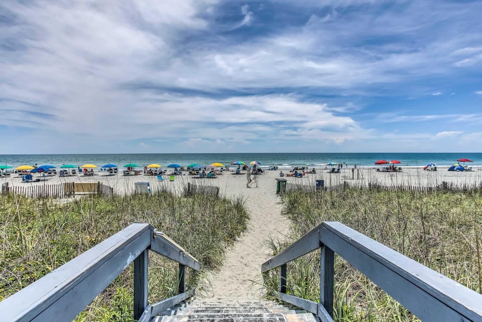 Access to Pool, Beach: Ocean-View Myrtle Beach Apt Apartment in Myrtle Beach