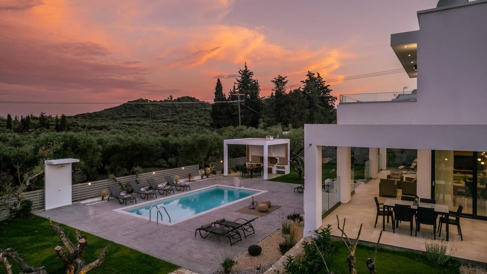 Pool view, Swimming pool, Sunrise, Sunset