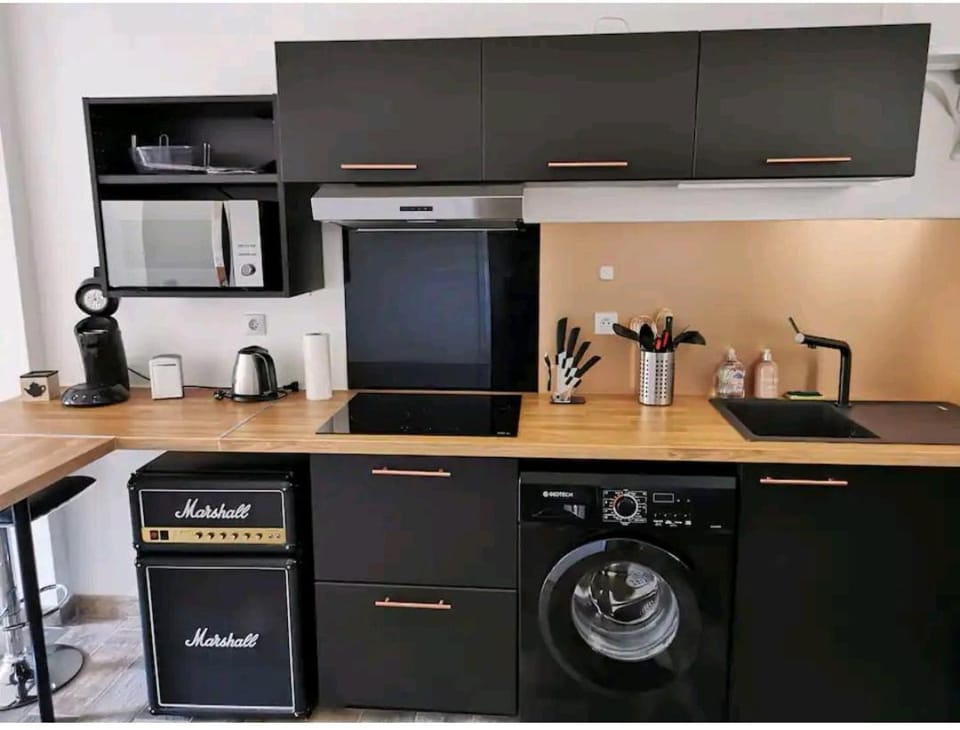 Studio clim et jardin privatif proche plage Mourillon Apartment in Toulon