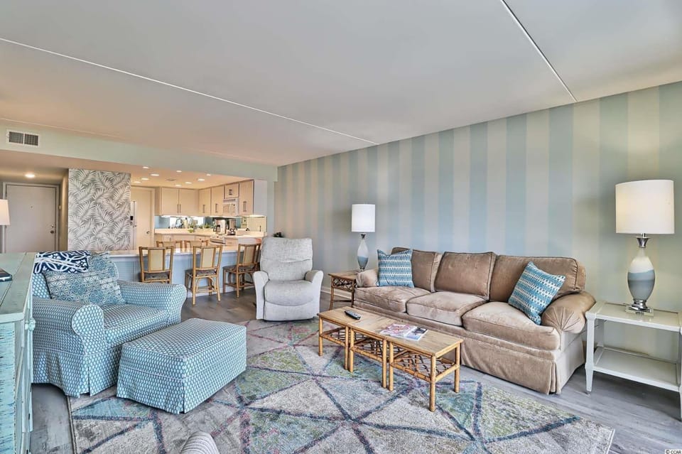 Cabana One Unit 302 - 3rd Floor Oceanfront Condo - Sleeps 6! 2 bed, 2 bath House in Myrtle Beach