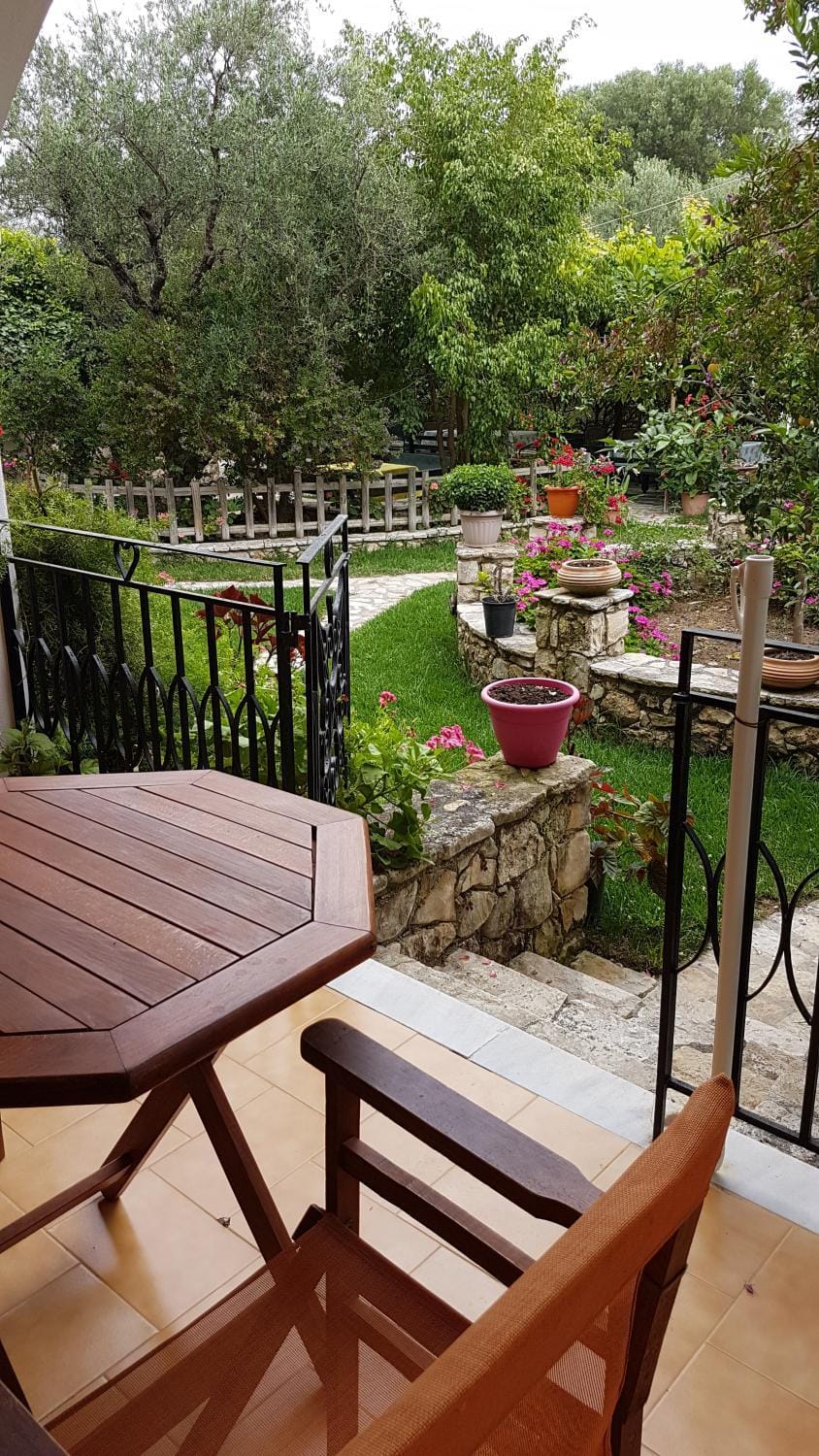 Balcony/Terrace, Garden view