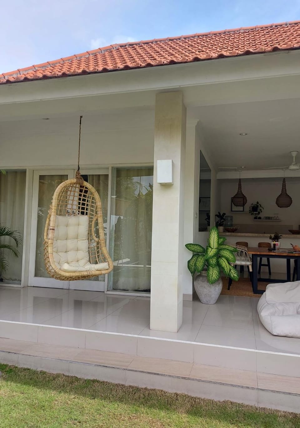 Patio, Living room, Seating area