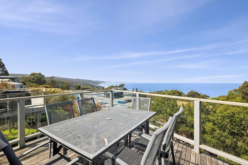 View from the Hill House in Lorne