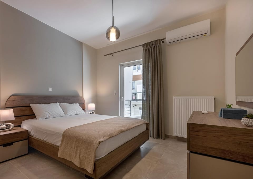 Bedroom, air conditioner