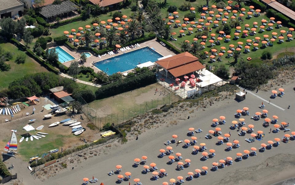 Day, Bird's eye view, Beach
