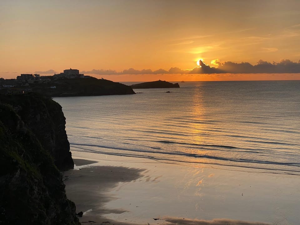 Nearby landmark, Natural landscape, Beach, Sea view, Sunset