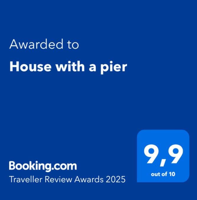 House with a pier Villa in Kotor Municipality
