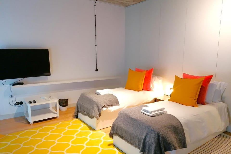 Bed, TV and multimedia