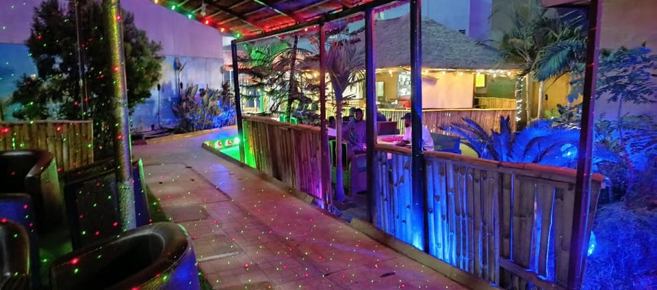 Communal lounge/ TV room, Night, Natural landscape, Evening entertainment