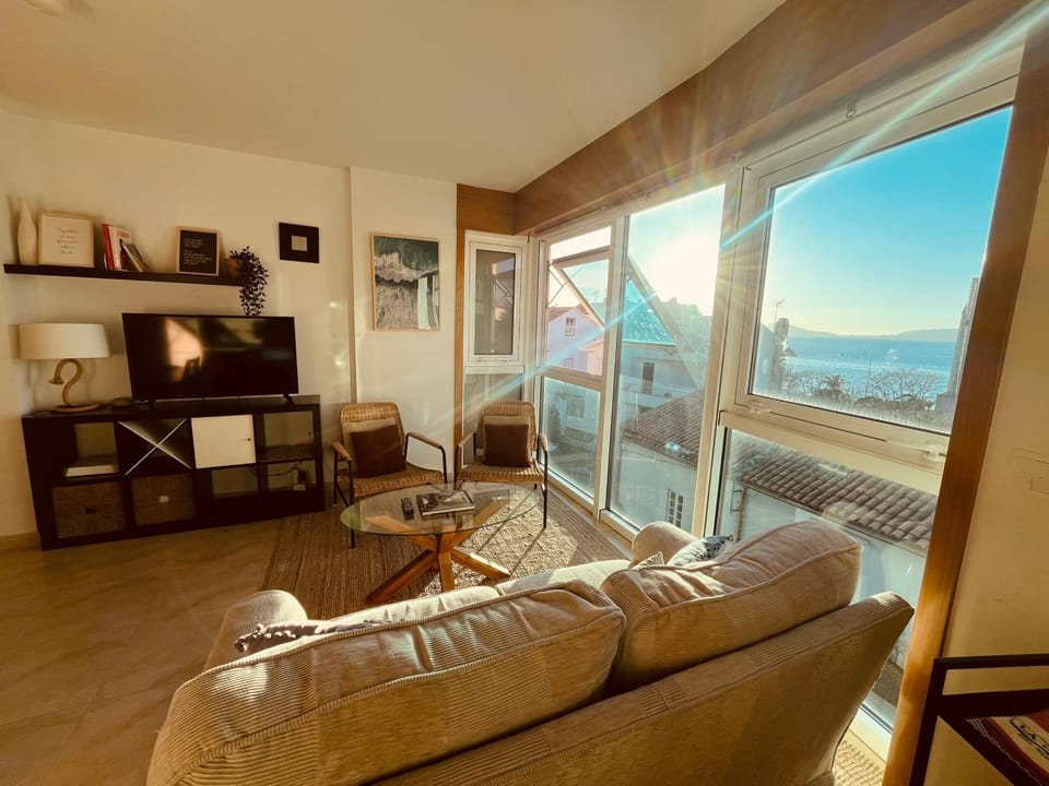 Apartamento estilo costero al lado de la playa Apartment in Portosín