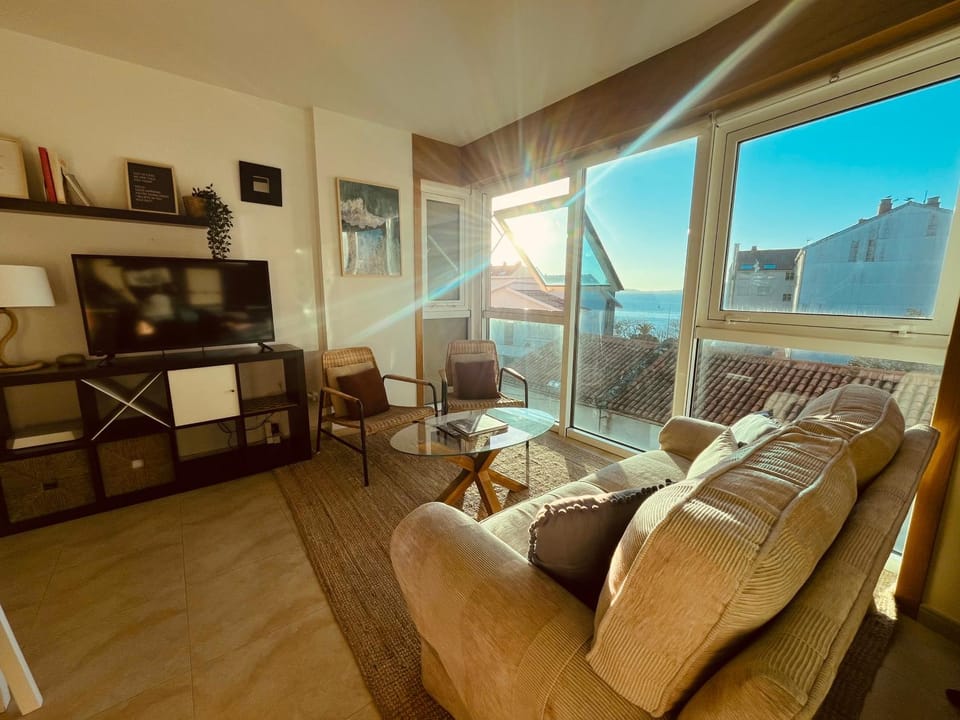 Apartamento estilo costero al lado de la playa Apartment in Portosín