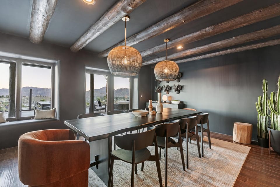 The Summit NEW Hilltop Estate with Sunset Views & Movie Theater House in Palm Desert