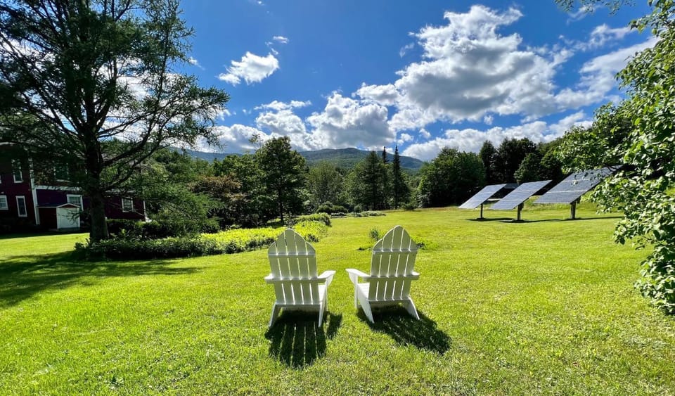 Natural landscape, Garden, Mountain view