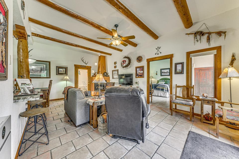 Comfy 'Aspen Ridge' Home ~ 3 Mi to Ski Lifts House in Cloudcroft