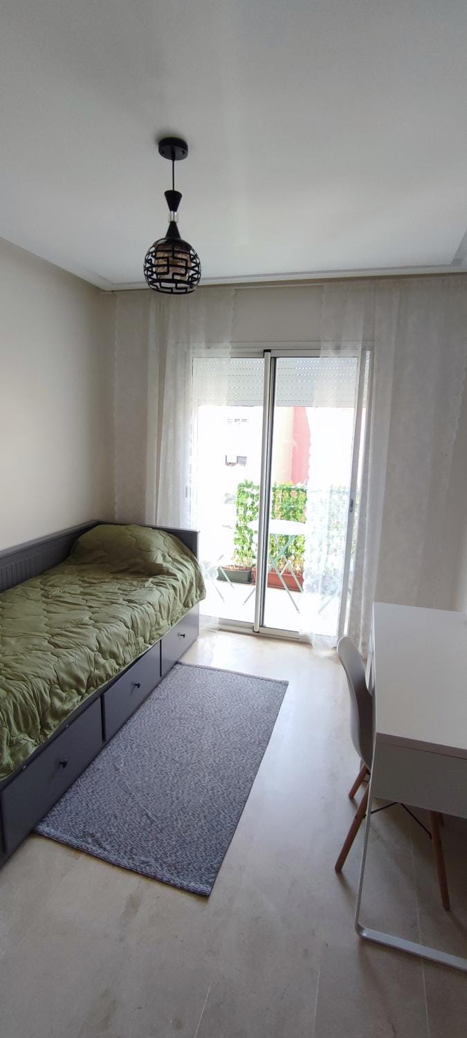 Bed, Balcony/Terrace, Photo of the whole room, Seating area, Bedroom