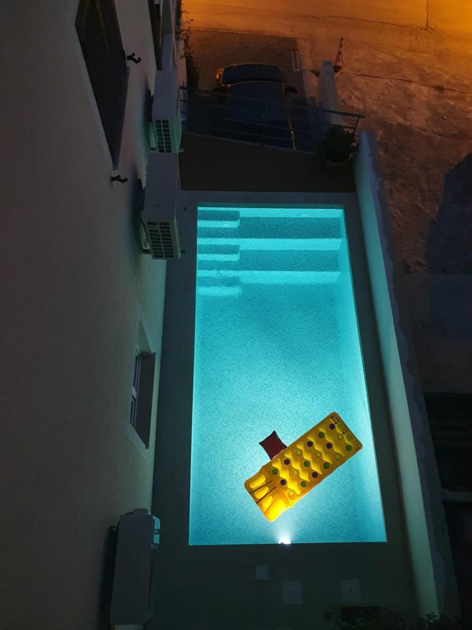 Night, Swimming pool