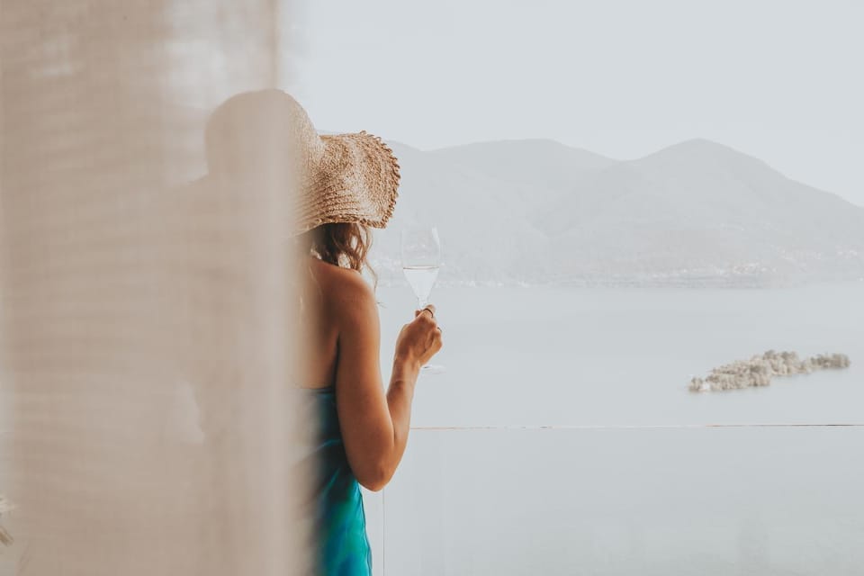 People, Natural landscape, Lake view, Mountain view