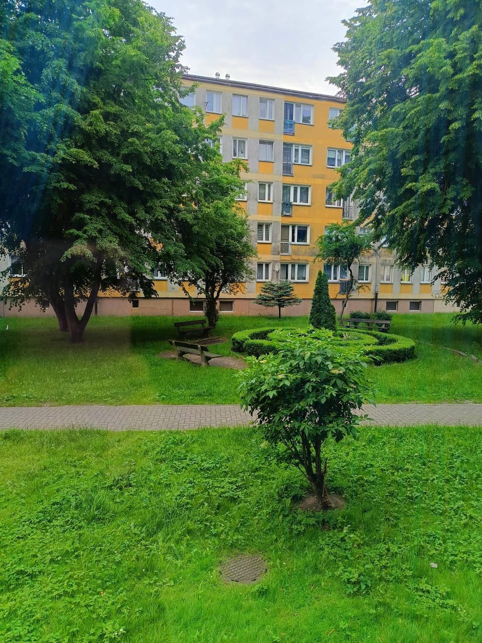 Property building, Spring, Natural landscape, Garden view