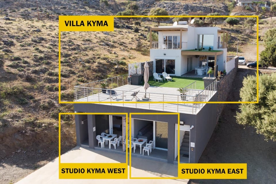 Beachfront Studio Kyma East ~ Crete's Hidden Gem House in Crete