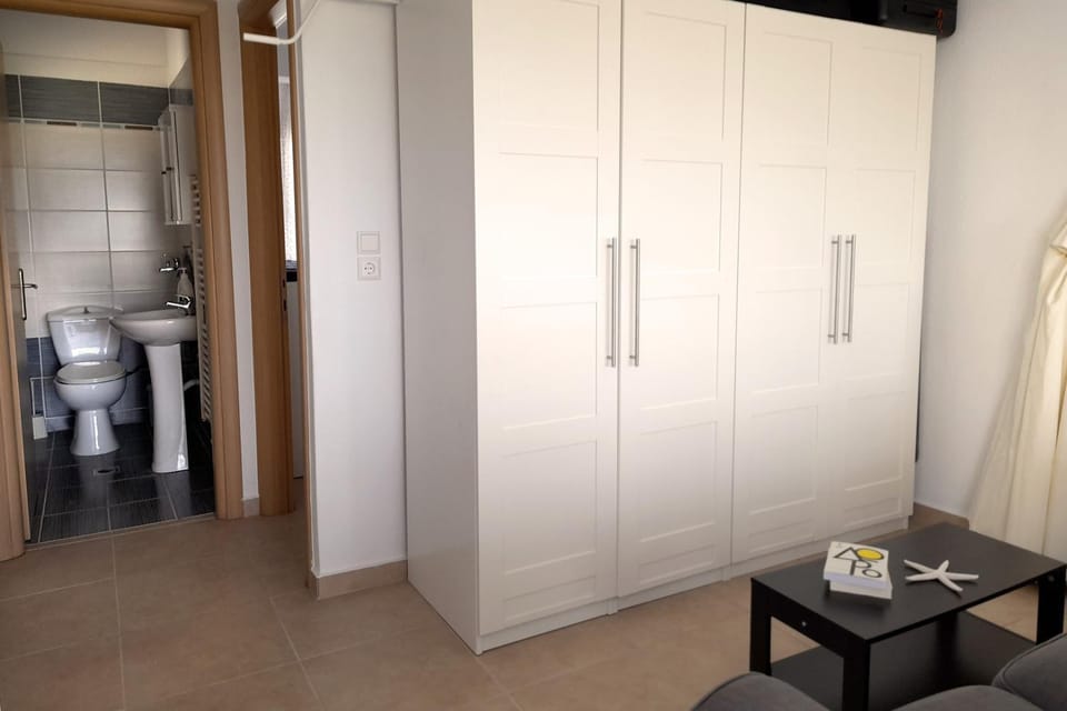 Toilet, wardrobe