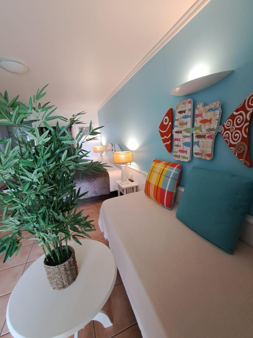 Seating area, Bedroom