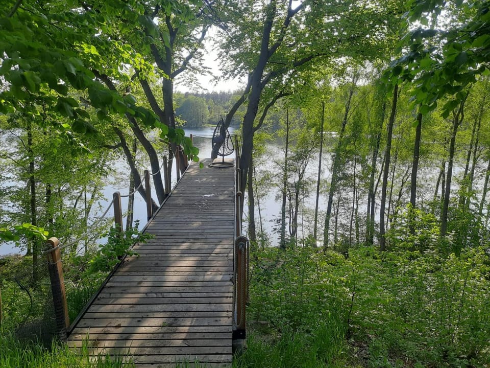 Domek nad jeziorem Gowidlińskim House in Pomeranian Voivodeship