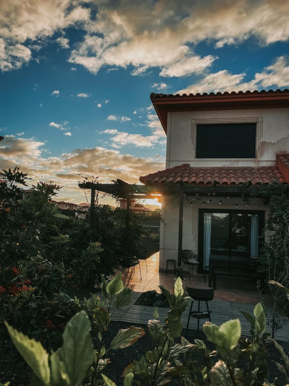 Property building, Natural landscape, Garden