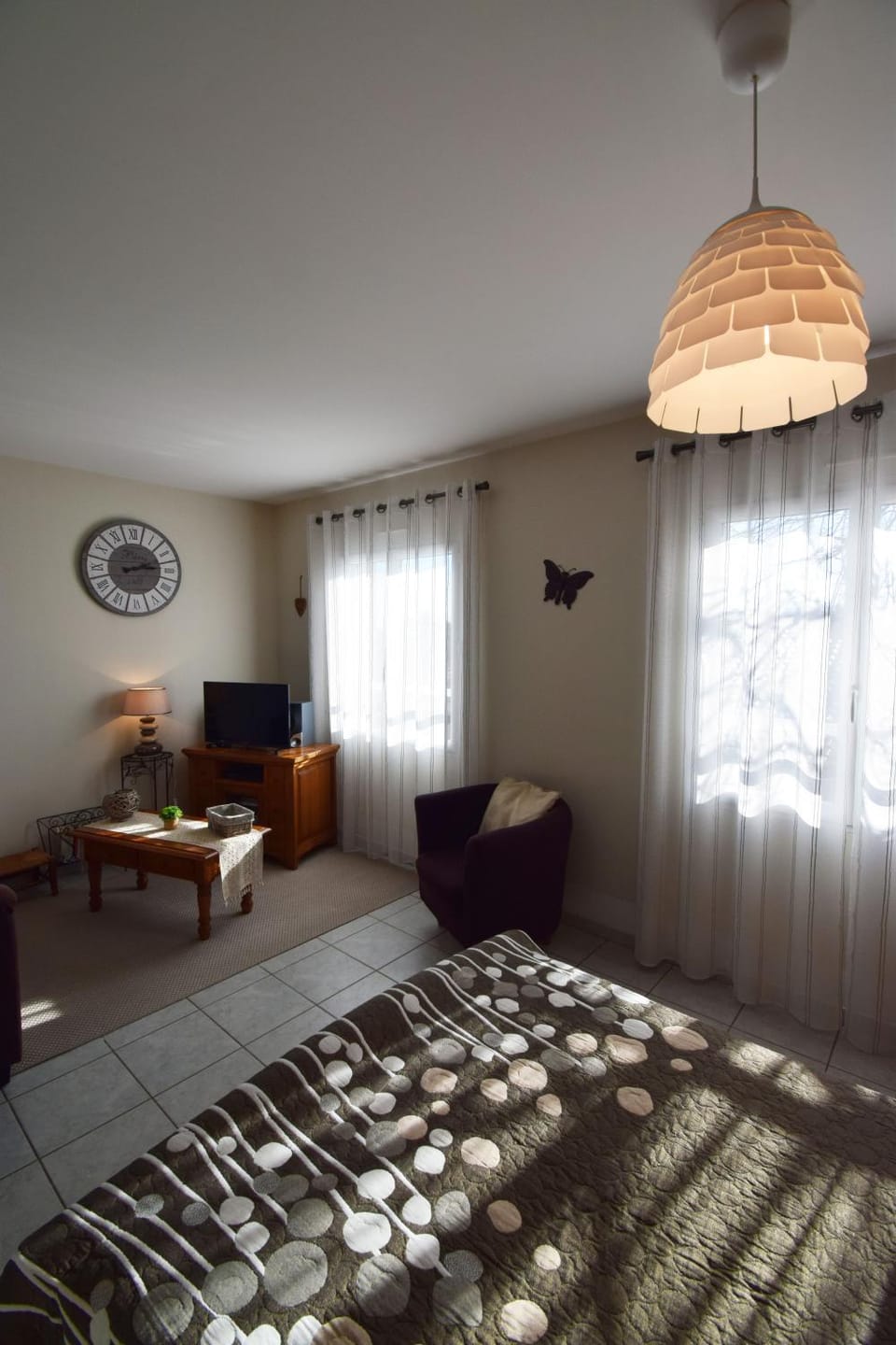 Living room, Bedroom
