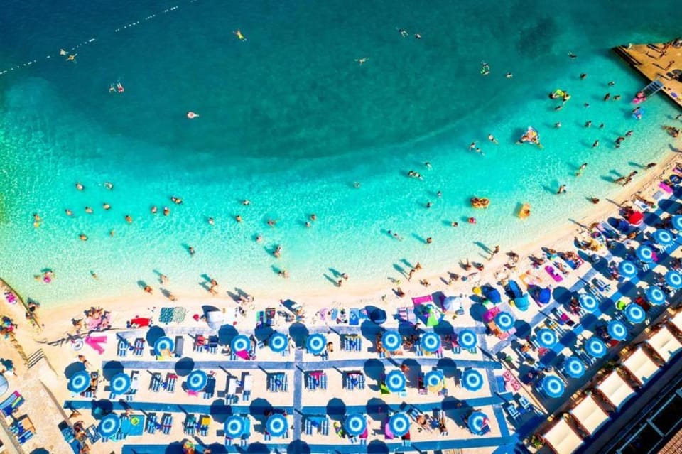 Natural landscape, Bird's eye view, Beach, Sea view