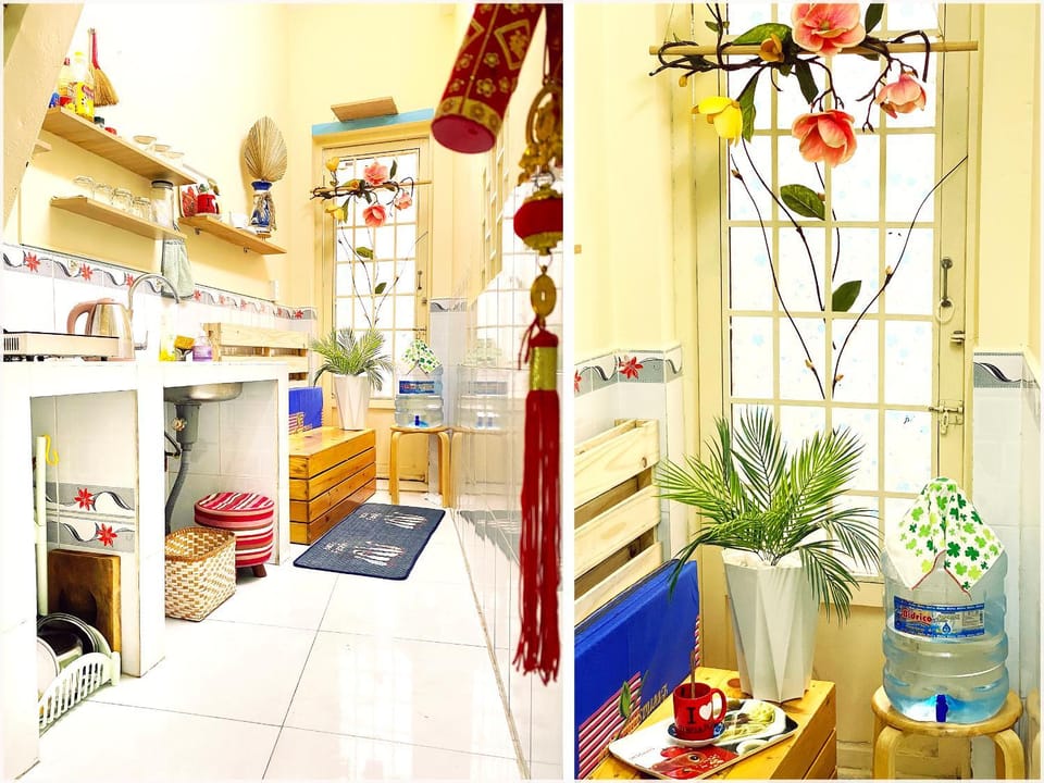 Food and drinks, furniture, stove, kitchen