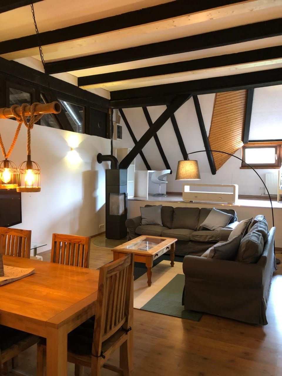 Living room, Dining area