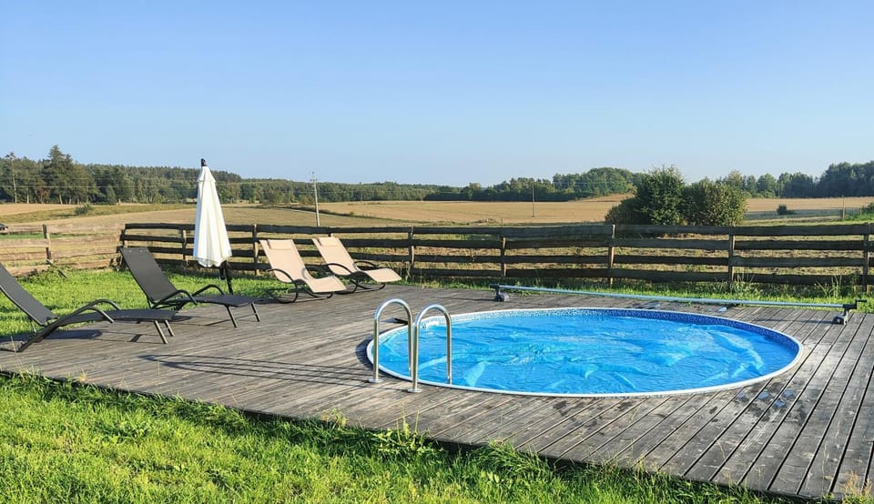 Balcony/Terrace, Garden view, Pool view, Swimming pool, sunbed