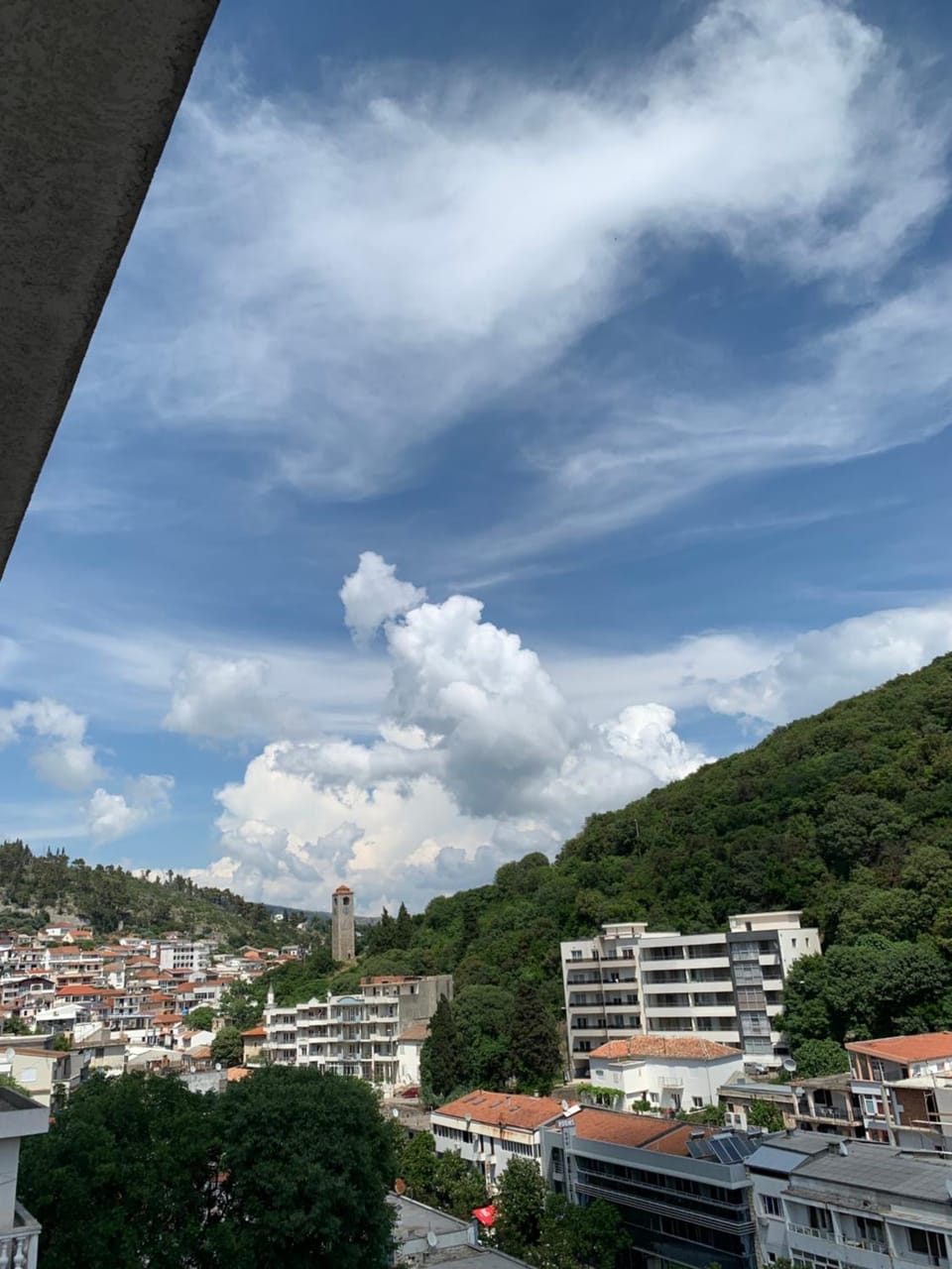 Natural landscape, City view