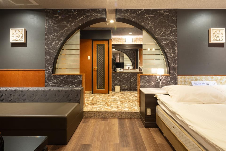 Shower, Sauna, Photo of the whole room, Open Air Bath, VIP