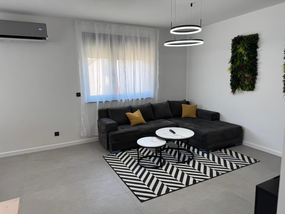 Living room, air conditioner
